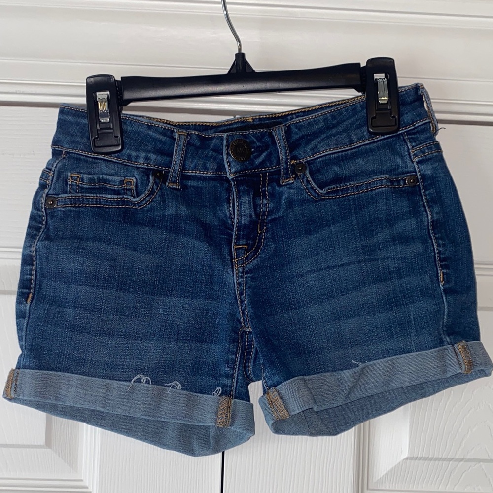 Aeropostale Dark Blue Jean Shorts